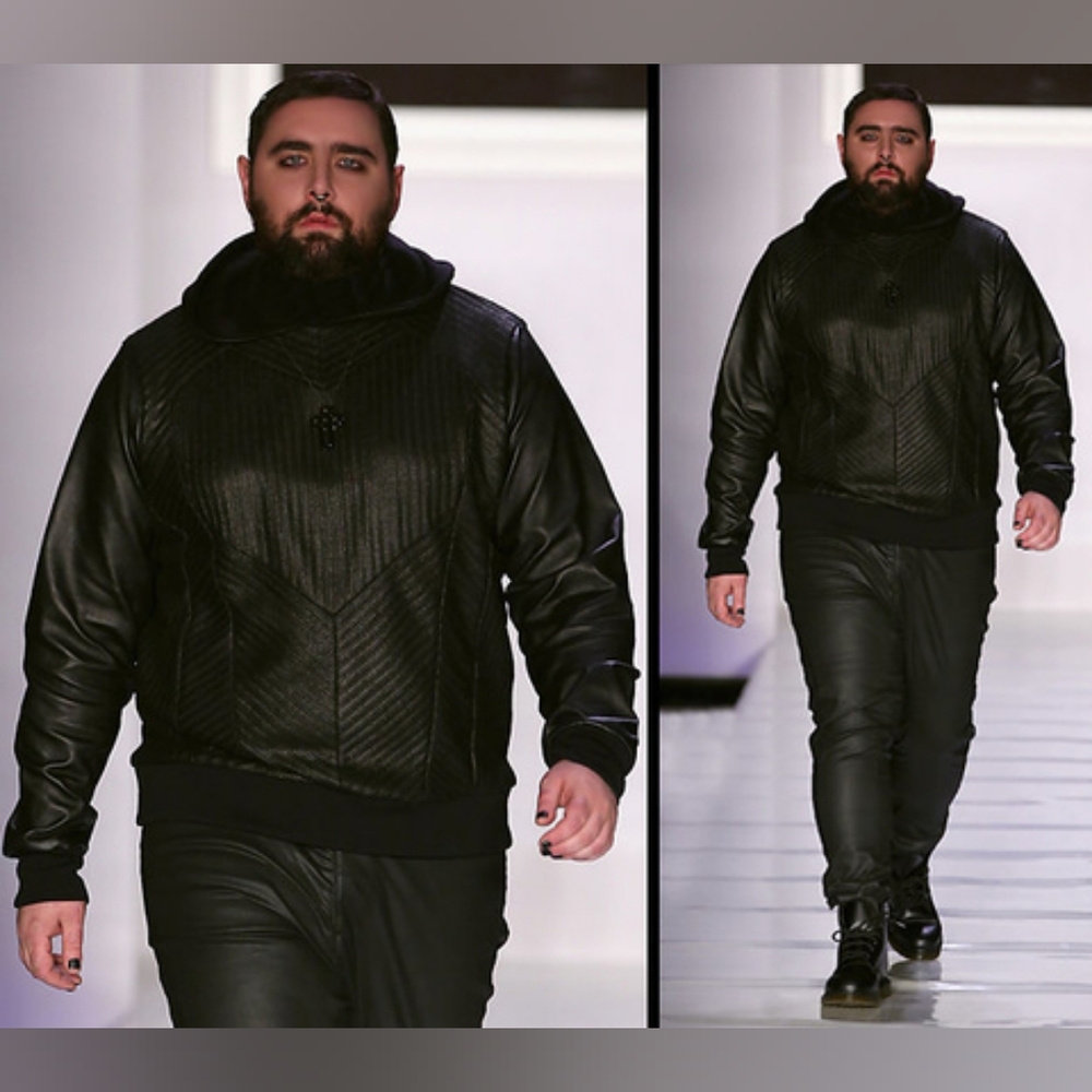 Ashton Michael Black Heart Collection Couture Hoodie Pull Over Sweatshirt - 2013 - Picture 8 of 8